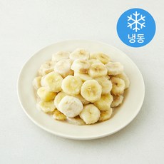 아침과저녁 바나나 슬라이스 (냉동), 2개, 1kg