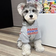 I Love Pet 寵物Pani日常連帽T恤, 灰色, 1個