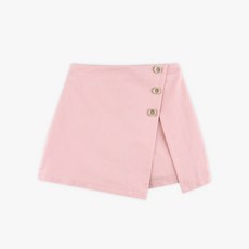 WALTONKIDS 女童透氣純棉圍裹裙褲