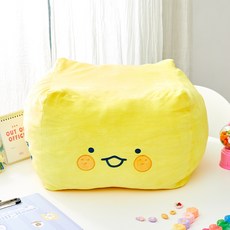 BUTTERSHOP 中型奶油君方塊氣墊, 黃色