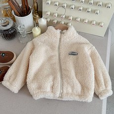 JOY MULTI MK 幼兒糖果抓絨長袖拉鍊毛衣