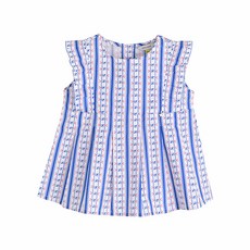 CURLYSUE 女童細褶無袖上衣 C222BLG03P