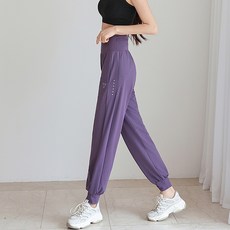 MEICHEL 女款Toilet瑜珈皮拉提斯鬆緊束口褲 10903