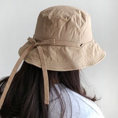 BABISOO 中性款綁帶漁夫帽