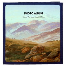 Allode 擁抱自然的風景 自黏式相簿 08 壯麗雪景, 白色, 20張