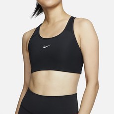 NIKE 耐吉 女款 Swoosh 中等支撐運動內衣 BV3636-010