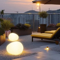 vittz Clony 1燈 樁式兩用庭園燈 260mm, 花崗岩