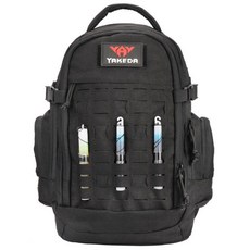 YAKEDA Potegar 休閒背包, 黑色的