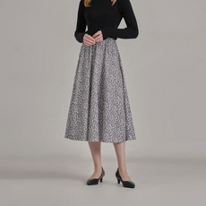 Gembling A字鬆緊帶小碎花長裙