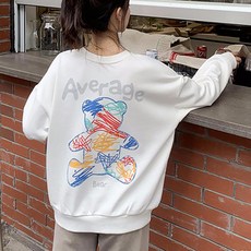 pinkb 女童玩趣珍珠大學T