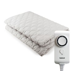 boKUK 可水洗電熱毯 BKB-1607D, 棕色鬆餅格, Double