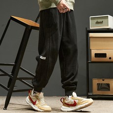 선빛 남성용 데일리 에픽 기모 조거팬츠