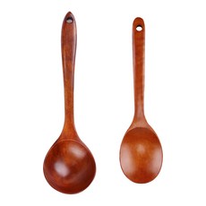 湯勺 M號+炒飯勺 M號, 深紅色