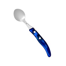 CLAUDE DOZORME Berlengo La Guiole甜點湯匙, 1個, 藍色