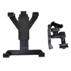 Bean Off House車用平面面板冷氣出風口平板支架, 黑色, 1個