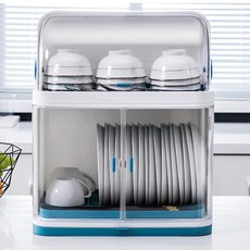 Matsurisen可拆式餐具瀝水架 2層, 白色