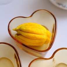 American Road布朗尼玻璃迷你多用途高腳盤 HR2192, 1個, 愛心