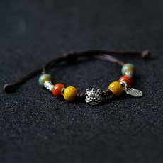 붓다베스트 소원성취 재물운 행운의 사자 팔찌