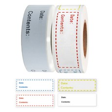 Awesome Goods 多用途廚房食品分類標籤貼紙 4款組合, 2組, 300個