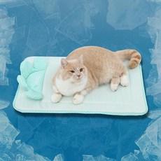 Carno 卡諾 韓國寵物花朵枕頭涼感墊, 薄荷