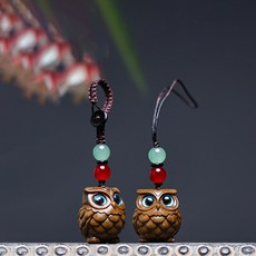 붓다베스트 재물운과 금전운을 부르는 부엉이 키링 2종 세트