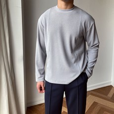 男士DM休閒條紋針織衫