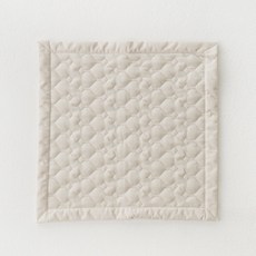 La Pomme 燈芯絨蓬鬆坐墊, 象牙白