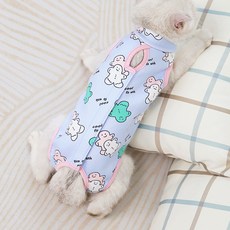 요기쏘 고양이 젤리 중성화복, 스카이블루, 1개