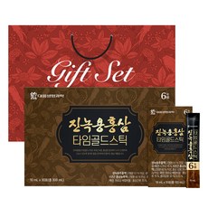 DAEWOONG LIFE SCIENCE 黃金鹿茸紅蔘隨身包禮盒組 30條入+提袋, 300ml, 1組