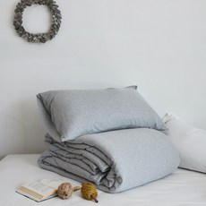 無印風素色棉被 4kg, 灰色