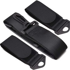 Lutz 滑雪背帶 2入, 黑色