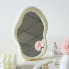 桌鏡, 象牙白