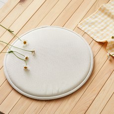 HANSSEM 防滑圓形長椅坐墊 2入