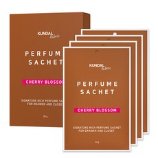 KUNDAL 昆黛爾 衣物香氛袋, 20g, 4片, 櫻花香
