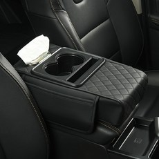 어반카 프리미엄 다용도 콘솔 메모리폼 수납쿠션, 블랙, 1개