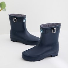 갓슈 오키오 여성 벨트 앵클 레인부츠