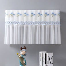 릴리픽 샤랄라 러블리 벽걸이 에어컨 직풍방지 바람막이 커튼 t3 88 x 20 cm, 1개