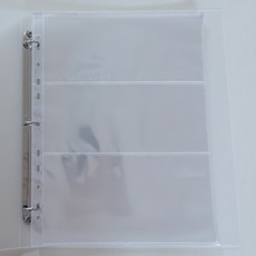 모음 3포켓 속지, 30개