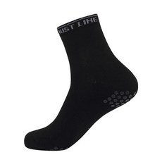 JUSTLINE 男子高爾夫短襪, 黑色的