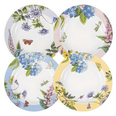 Portmeirion Botanic Garden Terrace 小盤子4件組, 1組, 單品, 混色