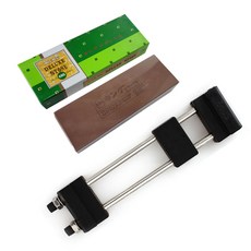 KING Whetstone Mini 1000 Grind + Zeus 橡膠磨石支架套組, 1套