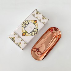 金框蠟燭保養 4種組 25, 玫瑰金, 1套