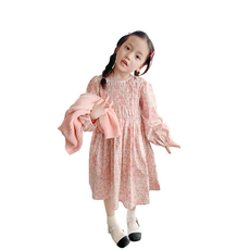 Misopapa 女童 Lala 花朵連身裙