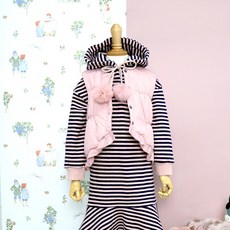 amareillael 兒童加墊荷葉邊馬甲