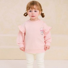 milkmile Esther Bunny 女童可愛卡通T恤