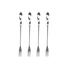 Bloom at home Cow Jar 長叉, 混色, 4個