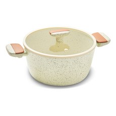 dellago 電磁爐適用Vanilla Bean系列陶瓷雙耳鍋, 20cm, 1個, 混色