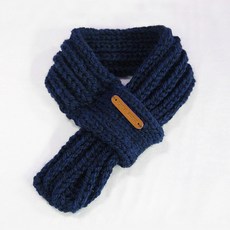 套環圍巾編織毛線DIY材料包, 1套, 209 海軍藍