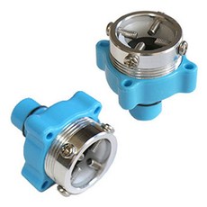 ADVANTAGE 洗衣機水龍頭接頭, 藍色, 2個