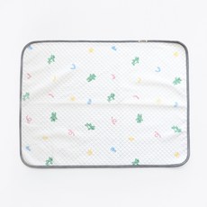 맘스네이처 유아용 대나무 리버시블 방수매트, 젤리곰, 1개